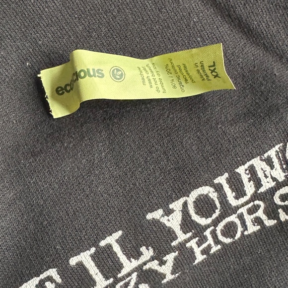 NEW Official XXL Neal Young Love Earth Horse Hoodie - Picture 5 of 5